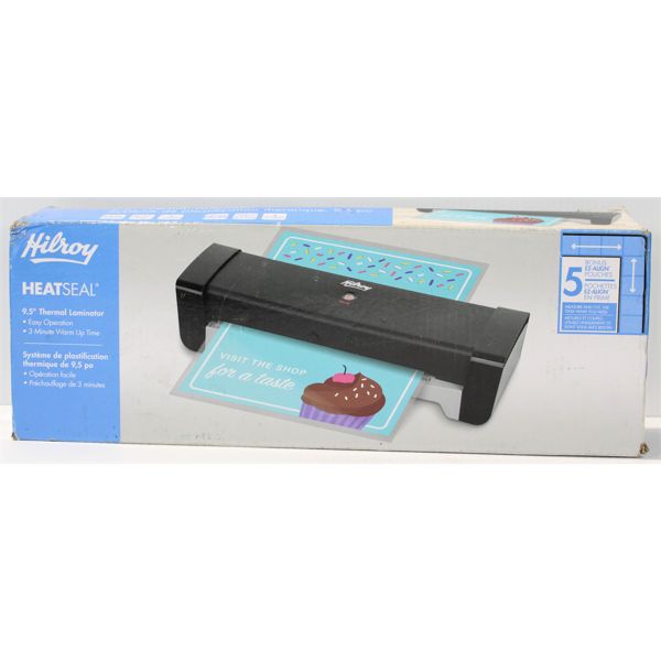 HI/ROY 9.5" HEAT SEAL THERMAL LAMINATOR