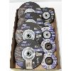 Image 1 : FLAT OF ASSORTED METAL GRINDING WHEELS
