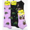 FOOZYS NOVELTY SOCKS - TALL W/FROGS AND ANKLE W/DOGS