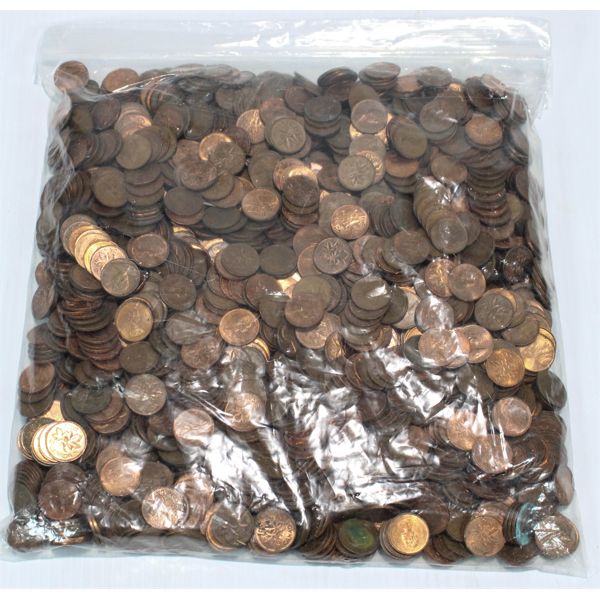 ESTATE PENNIES - OVER 10LBS