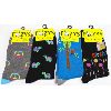 Image 1 : FOOZYS NOVELTY SOCKS - PEACE/BIRTHDAY/TURTLES/OWLS