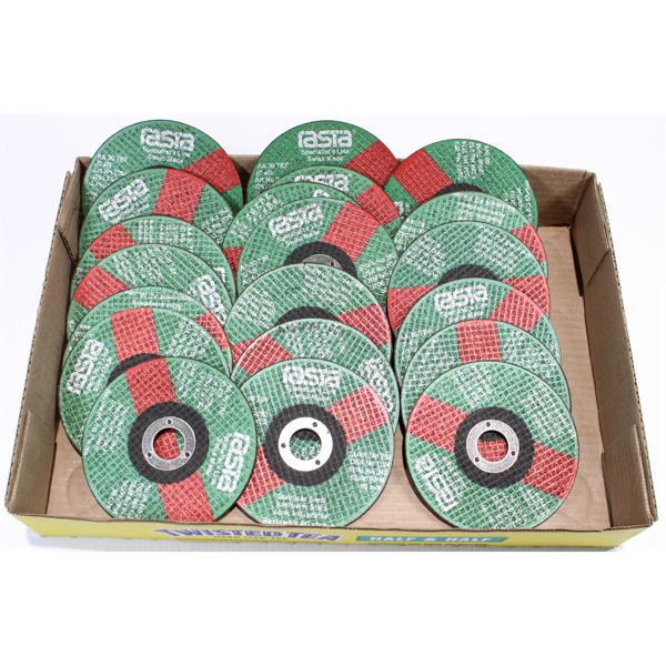 FLAT OF 5" X 3/64" X 7/8" MULTI PURPOSE CUT OFF WHEELS