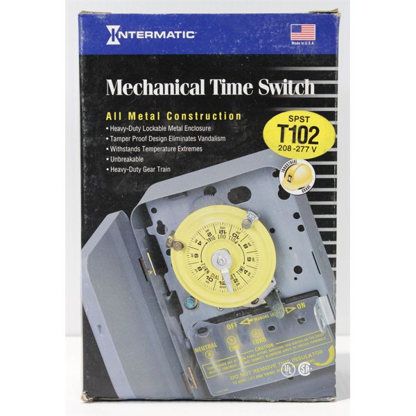 INTERMATIC MECHANICAL TIME SWITCH T102
