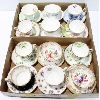 Image 1 : 12 SETS OF BONE CHINA CUPS AND SAUCERS