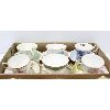 Image 2 : 12 SETS OF BONE CHINA CUPS AND SAUCERS