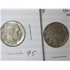 Image 1 : 1937 And 1937-D Buffalo Nickels