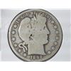 Image 1 : 1892-S Barber Half Dollar (Key Date) Good