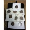 Image 1 : 1900-1908 Indian Head Cents (9 Coins)