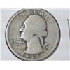 Image 1 : 1934 Washington Silver Quarter