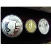 Image 2 : 1984 Olympic 3 Coin Gold Set (Proof)
