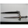 Image 2 : DECORATIVE DAGGER KNIFE W/SHEATH