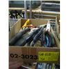 Image 2 : BOX OF ASSORTED PLIERS, CRESCENT WRENCH, ETC.