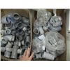 Image 2 : 2 BOXES OF ASSORTED GREY PVC PIPE FITTINGS, 2 - 1 1/2"