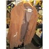Image 1 : LEATHER JACKET W/TASSELS - SZ XL