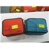 Image 1 : 2 THERMOS POUCHES W/MISC. CONTENTS
