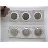 Image 2 : LOT OF SILVER 50 CENT PIECES & QUARTERS