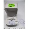 Image 2 : LADIES 18KT SOLITAIRE DIAMOND RING - 1.02 TCW W/A - $10,780. - SZ 6 1/2