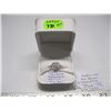 Image 2 : 14KT HALO DESIGN DIAMOND RING - 1.02 TCW W/A - $6,120. - SZ 5