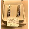 Image 1 : LADIES 14KT EARRINGS (PR) - TOTAL 14 DIAMONDS - 6 G
