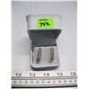 Image 2 : LADIES 14KT EARRINGS (PR) - TOTAL 14 DIAMONDS - 6 G