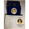 Image 2 : 1986 USA 50 DOLLAR PROOF 22KT GOLD COIN - 33.931 G (HAS 1 TROY OZ. OF 99.9% GOLD)