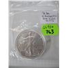 Image 1 : 2020 USA 1 OZ. SILVER (99.9%) ONE DOLLAR COIN - TAX EXEMPT