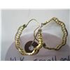 Image 2 : 14KT GOLD HOOP EARRINGS