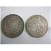 Image 2 : 1921 & 1882 AMERICAN DOLLARS