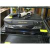 Image 1 : SANSUI 4 HEAD VCR & A SONY BLUE RAY DVD PLAYER