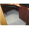 Image 2 : L-SHAPED SECTIONAL DESK W/UPPER HUTCH & 2 DRAWER