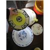 Image 3 : LOT OF ASSORTED CHINA - PLATES & 2 DECORATIVE BOWLS, ETC.