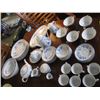 Image 1 : LARGE LOT OF ASSORTED WEST GERMAN DISHWARE - WHITE & BLUE