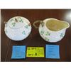 Image 1 : SHAMROCK CREAM & SUGAR W/LID - LARGE 3RD MARK