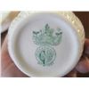 Image 3 : BELLEEK RIBBON CREAM & SUGAR - 5TH MARK