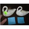 Image 1 : 2 BELLEEK SWAN CREAMERS - 3RD MARK & 4TH MARK