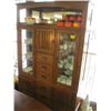 Image 1 : LARGE MULTI DRAWER MIRRORED BACK DISPLAY CABINET