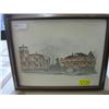 Image 1 : ARTIST SIGNED NUMBERED PRINT OF CHURCH AND RECTORY, LEGAL, VIA EDMONTON - 94/300