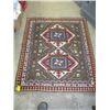 Image 1 : HAND KNOTTED AREA CARPET - APPROX. 44" X 56"