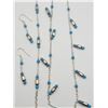 Image 1 : 3 PIECE SET! STERLING NECKLACE WITH HOWLITE