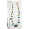 Image 3 : SOUTHWESTERN 925 TURQUOISE AND CULTURED