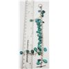 Image 3 : STERLING LINKED BRACELET LOADED WITH