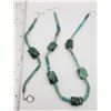 Image 3 : SET! SOUTHWESTERN GRN TURQUOISE NECKLACE