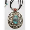 Image 1 : LARGE! SOLIS SOUTHWESTERN STERLING PENDANT