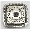 Image 1 : MEXICO STERLING CONCHO STYLE BLET BUCKLE