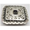 Image 2 : MEXICO STERLING CONCHO STYLE BLET BUCKLE