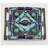 Image 1 : SOUTHWESTERN STERLING WOMAN'S BELT BUCKLE