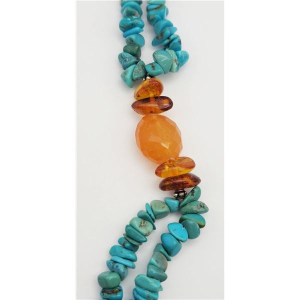 SOUTHWESTERN DOUBLE STRANDED TURQUOISE