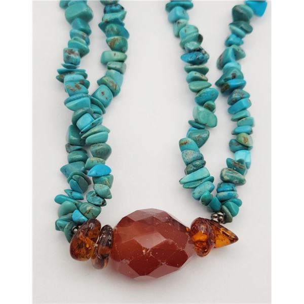 SOUTHWESTERN DOUBLE STRANDED TURQUOISE