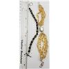Image 3 : 2-VINTAGE STERLING BRACELETS: (1)WITH TIGER
