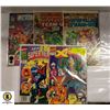 5 VARIOUS MARVEL COMICS